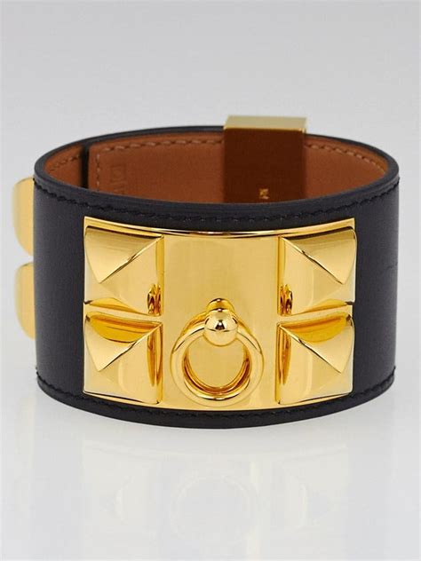 hermes box chamonix cuff bracelet collier de chien|hermes collier de chien belt.